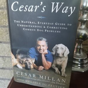 New Cesar Milan Bestselling Book Cesar's Way: Hardcover Edition